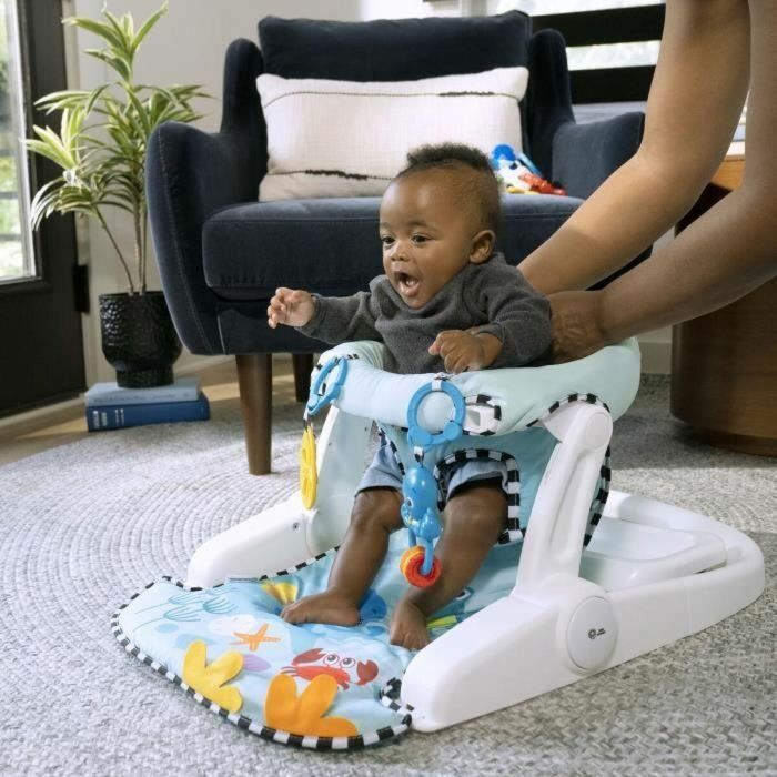 Baby Einstein Sea of Support Asiento de Suelo 2 en 1 para Bebés, Posición Sentada, con Bandeja y Juguetes Extraíbles, a partir de 4 meses 5 Baby Einstein Sea of Support Asiento de Suelo 2 en 1 para Bebés, Posición Sentada, con Bandeja y Juguetes Extraíbles, a partir de 4 meses 5
