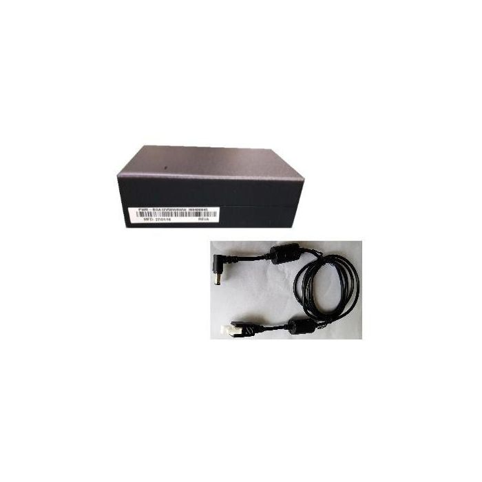 Zebra Fuente de alimentación 12V 50W (100-240 VAC) con Cable DC para Cunas RFD8500i y Cargadores de Batería
