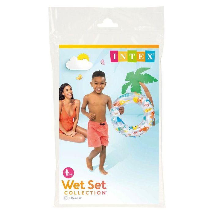 Flotador Hinchable Donut Intex Ø 51 cm (36 Unidades) 1 Flotador Hinchable Donut Intex Ø 51 cm (36 Unidades) 1