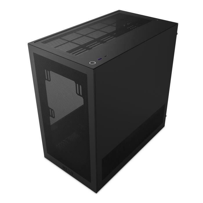 NZXT CC-H31FW-01 H9 H3 Flow Midi Tower PC Blanco, Cristal Templado y Ventana Lateral, compatible ATX/Micro-ATX/Mini-ITX 3