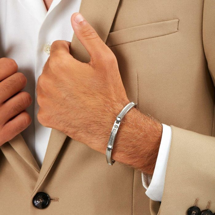 Pulsera Hombre Maserati JM423AVD21 Acero Inoxidable 21,5 cm 3