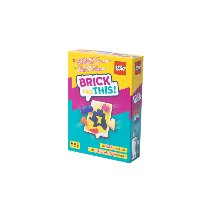 Asmodee Juego Brick Like This, Juego de Construcción para Mayores de 3 Años