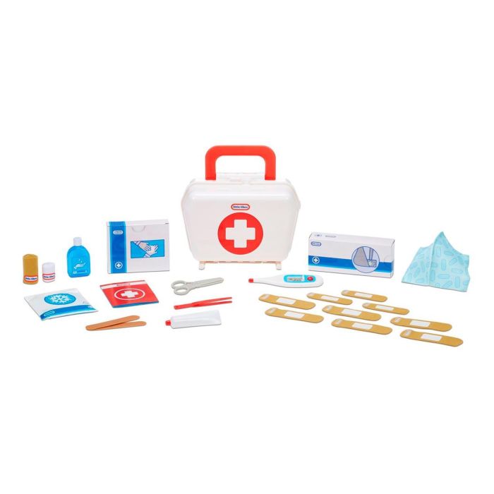 Little Tikes 656156 Mi Primer Kit de Primeros Auxilios Juguete Interactivo para Niños con 25 Accesorios Realistas y Manual +3 Años 0 Little Tikes 656156 Mi Primer Kit de Primeros Auxilios Juguete Interactivo para Niños con 25 Accesorios Realistas y Manual +3 Años 0