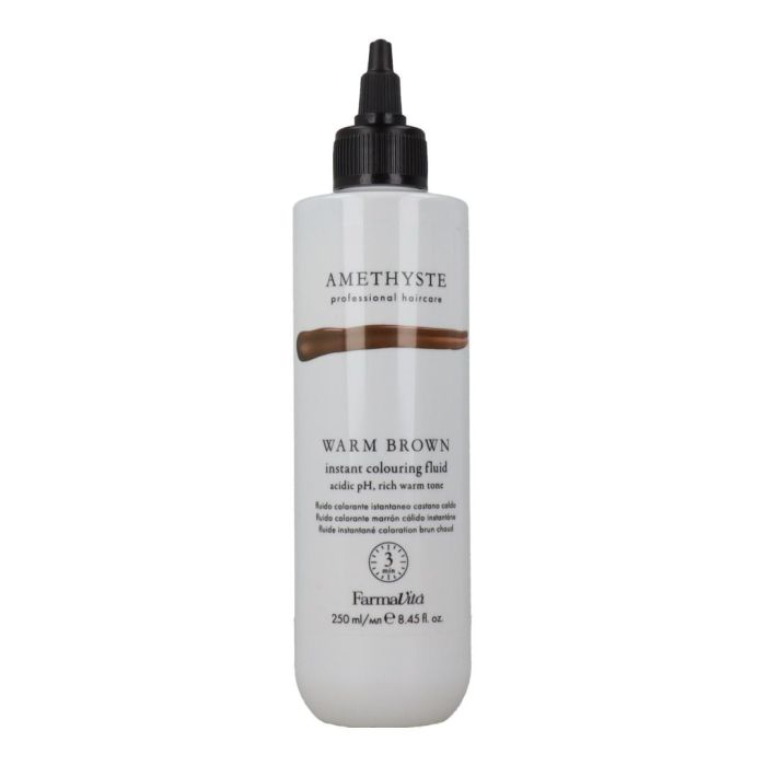 Farmavita Amethyste Fluido Colorante Instantaneo Castaño Calido 250ml