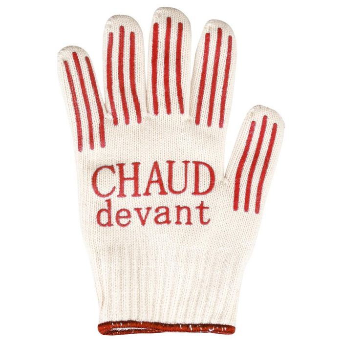 Cook Concept Guante Resistente Al Calor con Silicona Antideslizante, hasta 250 grados, Talla Única, se adapta a ambas manos, 17x1,7 cm; h.27cm 1