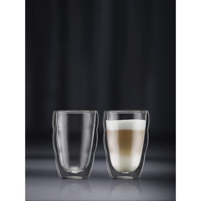 Juego de 6 vasos térmicos - BODUM - Pilatus - Doble pared - 0,35 l - Transparente 3 Juego de 6 vasos térmicos - BODUM - Pilatus - Doble pared - 0,35 l - Transparente 3