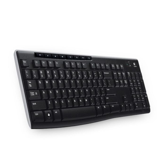 Logitech Teclado K270 Wireless Francés Inalámbrico 2.4 GHz hasta 10m, Resistente a Salpicaduras, Compatible con Windows 7/Vista/XP 12 Logitech Teclado K270 Wireless Francés Inalámbrico 2.4 GHz hasta 10m, Resistente a Salpicaduras, Compatible con Windows 7/Vista/XP 12
