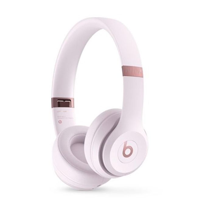 Apple Beats Auriculares Solo 4 Inalámbricos Nube Rosa Audio Espacial Aislamiento Ruido 50h Batería Plegables Apple Android