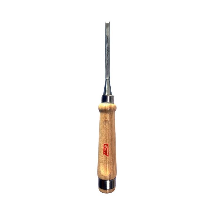 Wuto Formón modelo 6, 6mm - Herramienta manual para madera con mango de madera Wuto Formón modelo 6, 6mm - Herramienta manual para madera con mango de madera