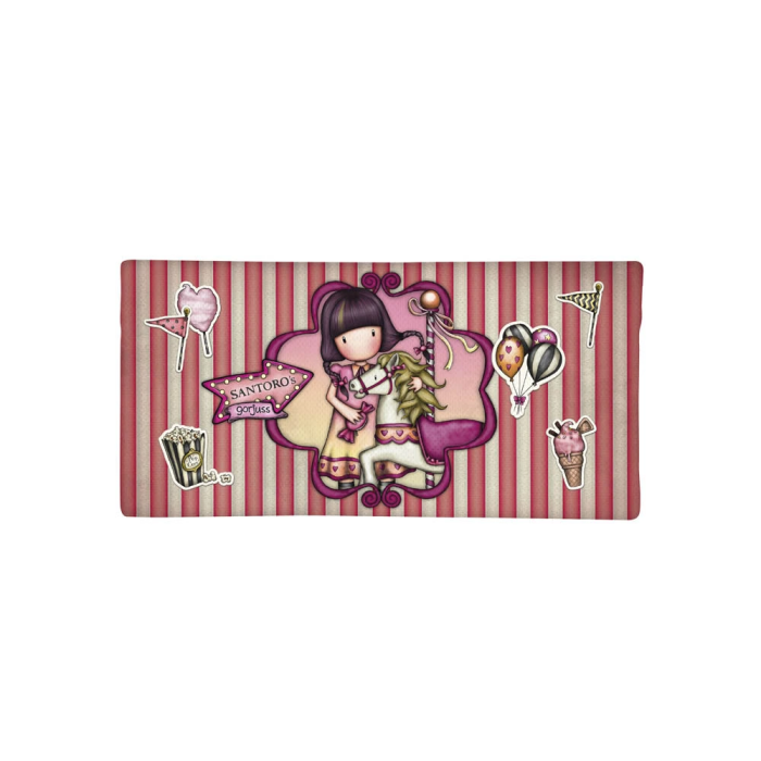 Estuche Escolar Gorjuss Carousel Salmón (22 x 11 x 1.5 cm) 1 Estuche Escolar Gorjuss Carousel Salmón (22 x 11 x 1.5 cm) 1