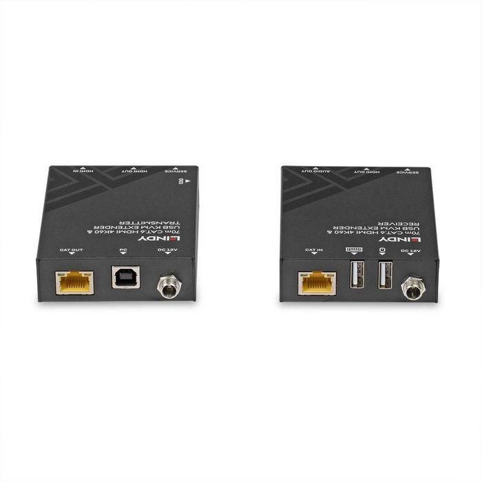 Switch HDMI LINDY 39383 Gris 4 Switch HDMI LINDY 39383 Gris 4