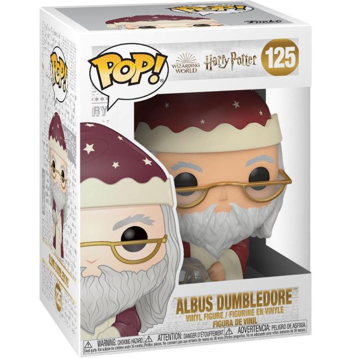 Funko Pop 51155 Figura Coleccionable Dumbledore Holiday Harry Potter de Vinilo 9 cm con Caja Original 2