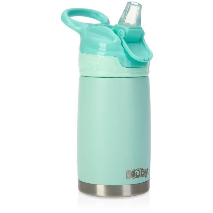 Nuby NUB0039175805608 Botella térmica 300 ml de acero inoxidable Turquesa