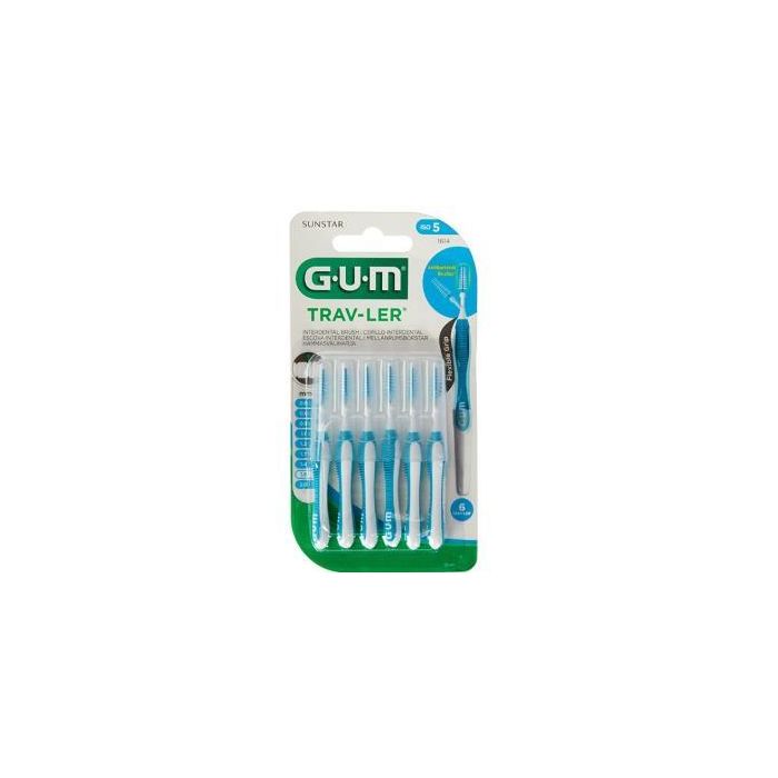 Cepillo Interdental Trav-Ler 1614 1,6Mm 6Un Azul
