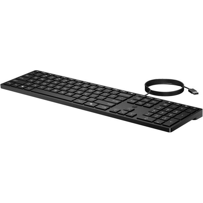 HP 320K Teclado de Escritorio USB con Cable SWE – Diseño Cómodo y Fiable para Productividad Diaria 20