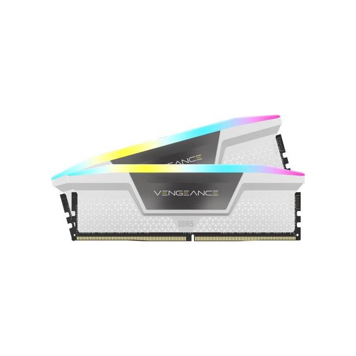 Memoria Corsair Ddr5 32Gb 2X16Gb Pc6000 Vengeance Rgb Blanca CMH32GX5M2B6000Z30W