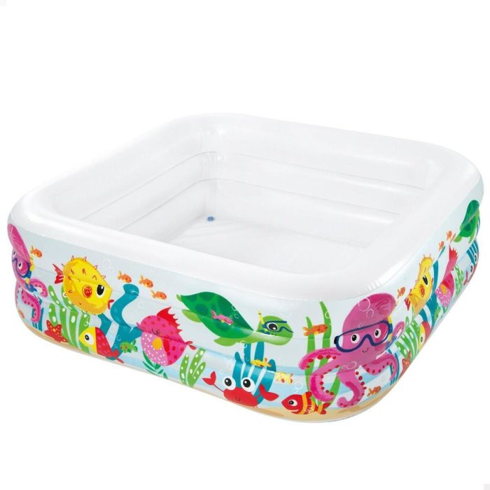 Piscina Hinchable para Niños Intex Acuario 340 L 159 x 50 x 159 cm (3 Unidades) 2