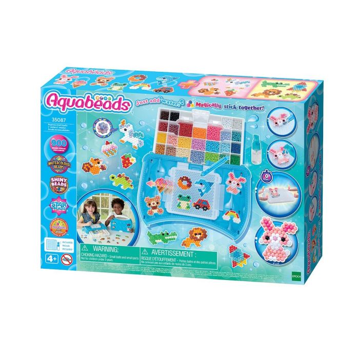Epoch Aquabeds Estudio de Manualidades Maletín, Más de 900 Abalorios en 25 Colores, para Niños +3 Años Epoch Aquabeds Estudio de Manualidades Maletín, Más de 900 Abalorios en 25 Colores, para Niños +3 Años