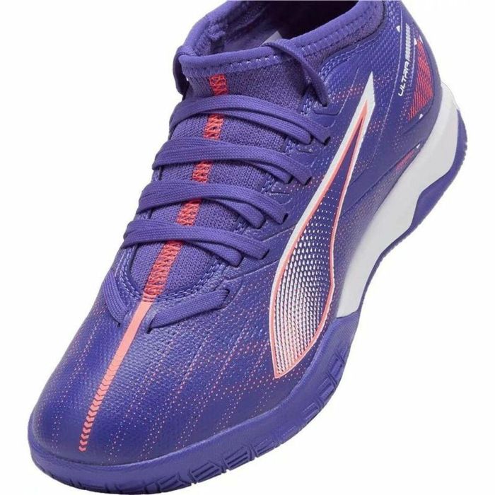 Botas de Fútbol para Niños Puma Ultra 5 Match It + Mid Blanco 1