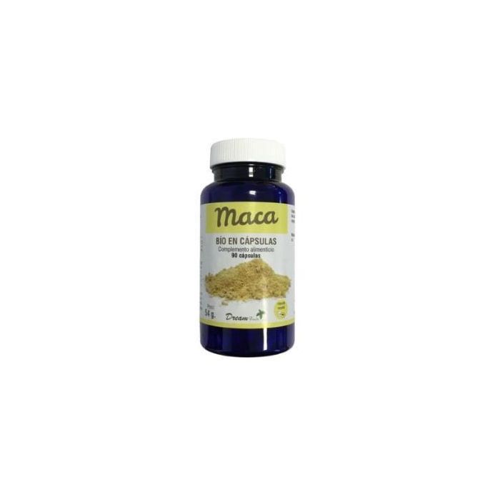 DREAM FOODS Maca Negra Bio 90 Cápsulas, Complemento Alimenticio Vegano