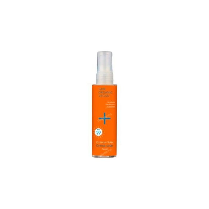 I+M Crema Facial Solar SPF50 50ml Protección Mineral UVA/UVB, Ultrasuave y Sin Efecto Blanqueador