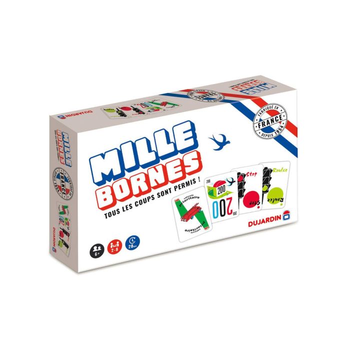 Dujardin DUJ3701656100324 Mille Bornes Classique Juego de Mesa para 6+ Años 6 Dujardin DUJ3701656100324 Mille Bornes Classique Juego de Mesa para 6+ Años 6