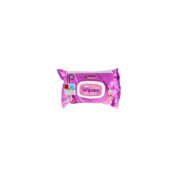Nayeco Toallitas para Gato Bio Organic Malva 40 Unidades