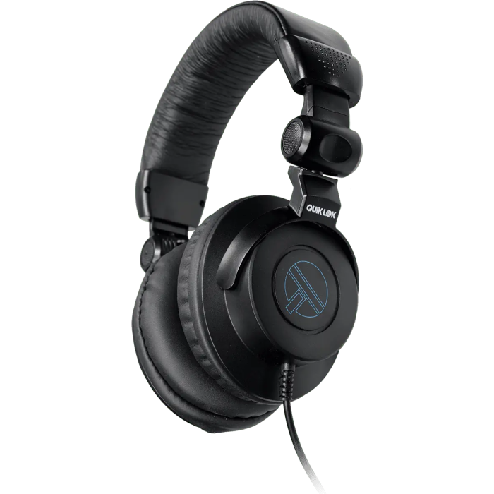 QUIKLOK Auriculares HP10 Pro Cerrados Minijack Circumaural Impedancia 32 Ohms Cable 3m 2