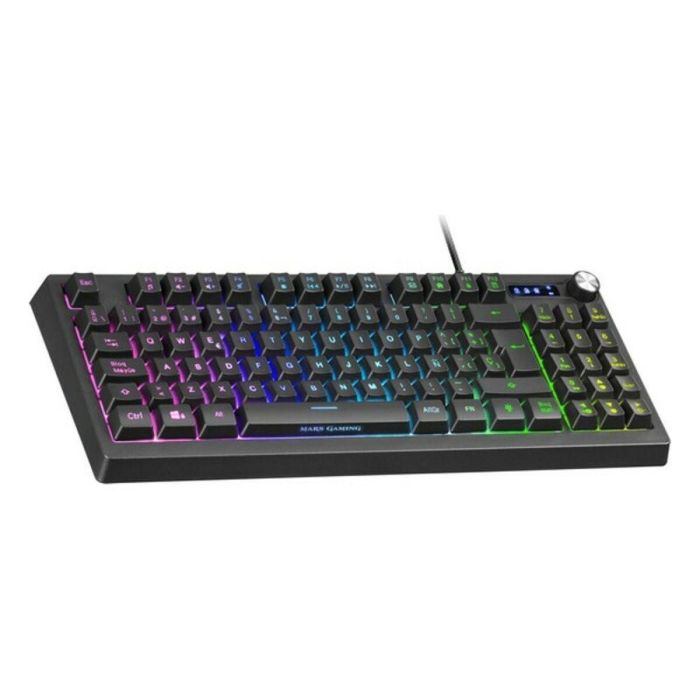 Teclado Gaming Mars Gaming MKREVO LED RGB Negro 8