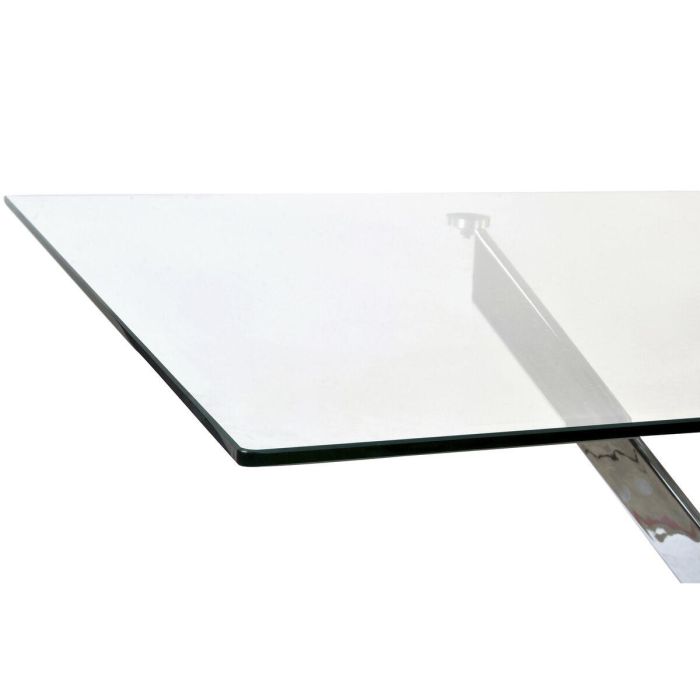 Mesa de Comedor DKD Home Decor Transparente Metal Cristal 150 x 90 x 75 cm 6