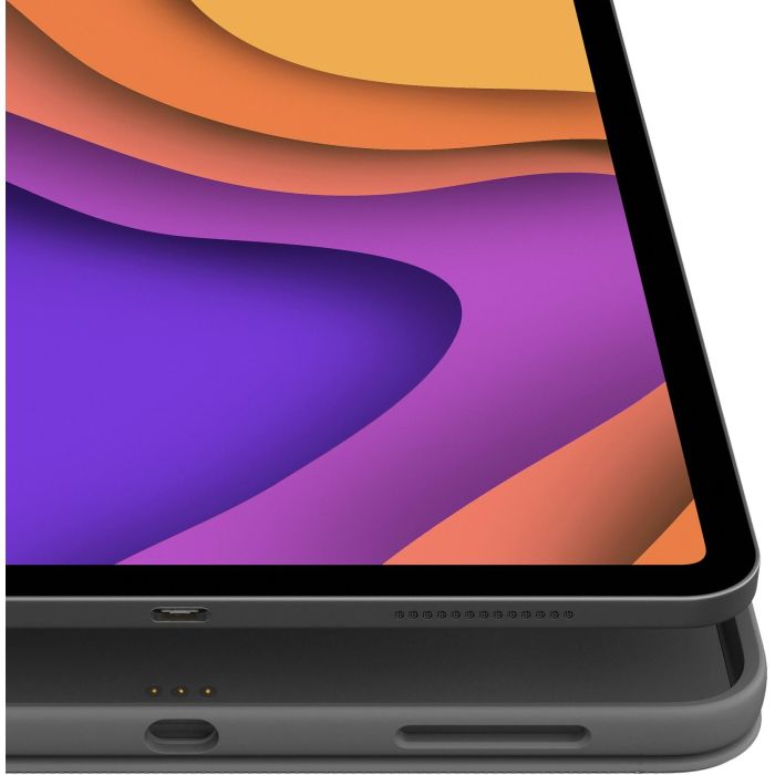 Logitech Slim Folio Teclado Bluetooth y Funda Protectora gris para Apple iPad Air de 10.9" (4ª Generación) 5