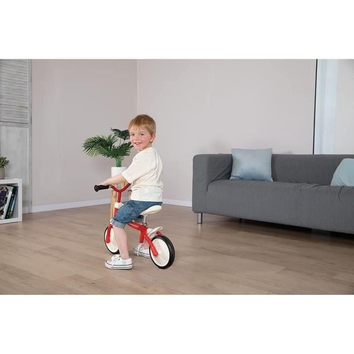 Smoby - Bicicleta de equilibrio Rookie - Bicicleta infantil de metal liviano - Sillín ajustable con autonivelación - Ruedas silenciosas - Manillar ajustable 2 Smoby - Bicicleta de equilibrio Rookie - Bicicleta infantil de metal liviano - Sillín ajustable con autonivelación - Ruedas silenciosas - Manillar ajustable 2