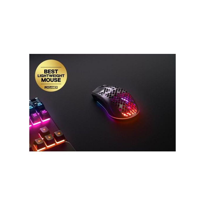 SteelSeries Aerox 3 Wireless Ratón Gaming RF + Bluetooth Óptico 18000 DPI Nº 62612 4