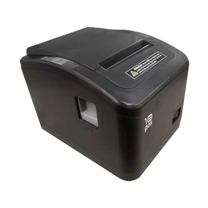 10POS RP-12N Impresora de Tickets Térmica 80mm con Autocorte, USB, RS232, Ethernet, RJ11. Velocidad 260mm/s, Negra.
