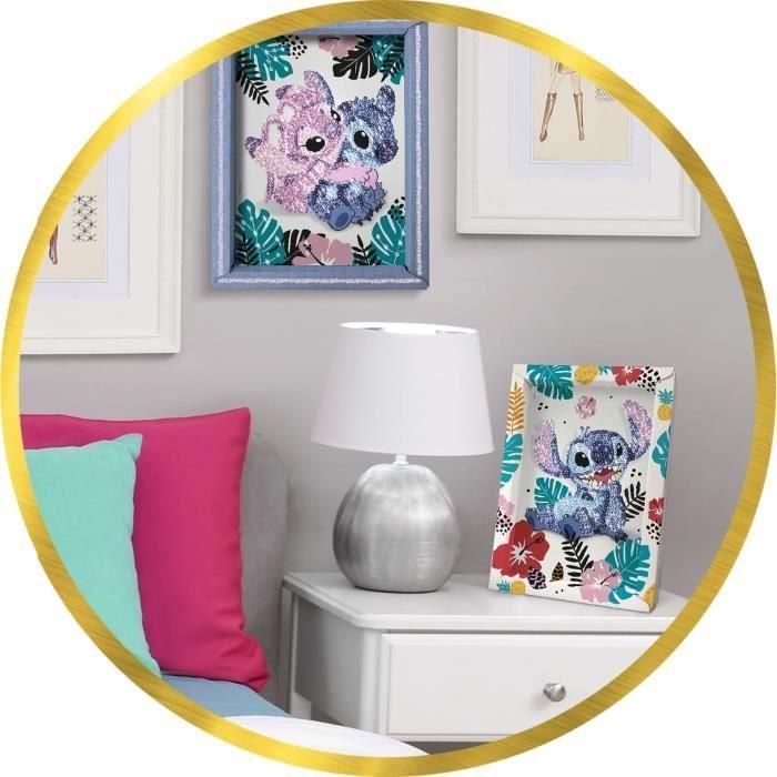 Juego creativo - LANSAY - Colección de lentejuelas - STITCH & ANGEL - A partir de 7 años 5