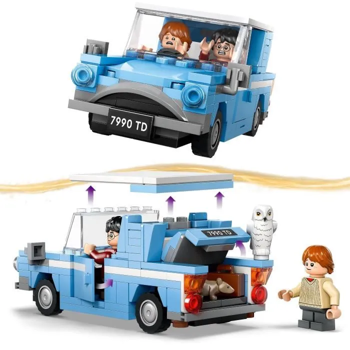 Lego Harry Potter 76424 El Ford Anglia Volador, Juguete para Niños, Coche para Construir 2