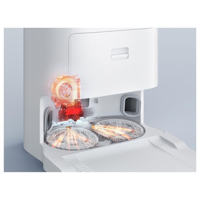 Xiaomi MiRobot Vacuum X10+ Blanco Robot Aspirador con Estación de Carga y Autolimpieza, Potencia 17000 Pa, Navegación Inteligente 3D 5