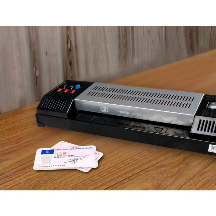 Q-connect Plastificadora Profesional KF16918 DIN A3 Cuatro Rodillos hasta 200 mc 5