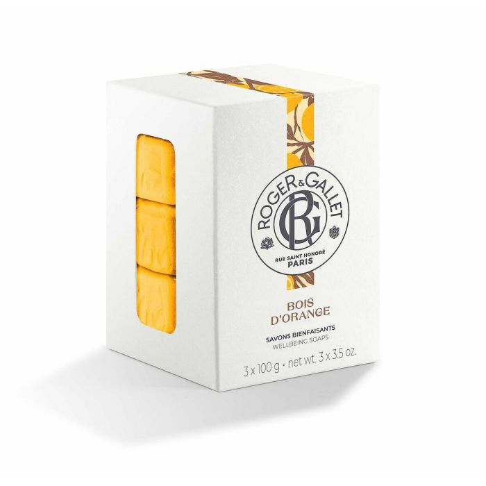 Roger & Gallet BOIS D’ORANGE Jabón Perfumado 100g - Notas de Jengibre y Bayas Rosas 3 Roger & Gallet BOIS D’ORANGE Jabón Perfumado 100g - Notas de Jengibre y Bayas Rosas 3