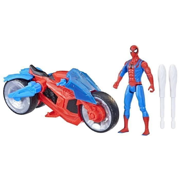 Hasbro F6899 Spider-Man Moto Arácnida con Lanzador de Proyectiles y Figura para Niños +4 Años 0 Hasbro F6899 Spider-Man Moto Arácnida con Lanzador de Proyectiles y Figura para Niños +4 Años 0