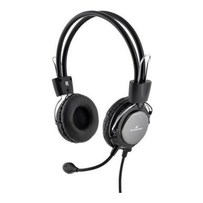 BLUESTORK MC201 Auriculares con Micrófono Flexible y Reducción de Ruido. Compatibles PC, Mac, Smartphone, Tablet. Conector 3.5mm. 0 BLUESTORK MC201 Auriculares con Micrófono Flexible y Reducción de Ruido. Compatibles PC, Mac, Smartphone, Tablet. Conector 3.5mm. 0