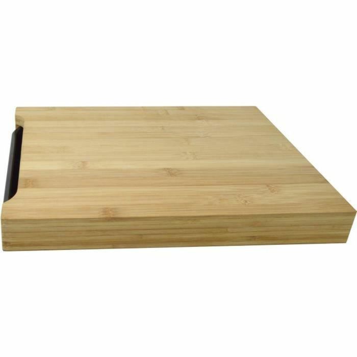 Jocca Tabla de Cortar de Bambú con Bandeja Integrada 36x27,5x4 cm - Ideal para Cortar y Servir 8 Jocca Tabla de Cortar de Bambú con Bandeja Integrada 36x27,5x4 cm - Ideal para Cortar y Servir 8