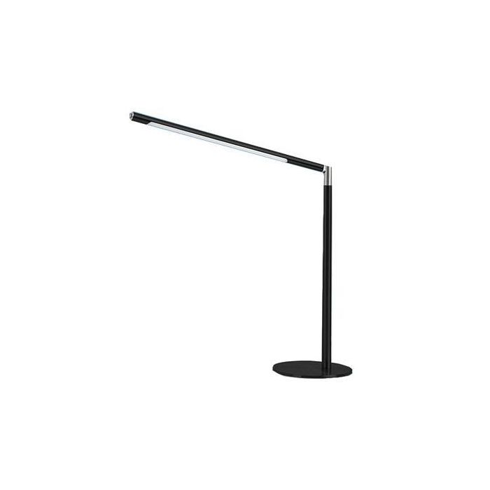 Archivo 2000 Lámpara LED Sobremesa Aura, Cabezal Giratorio 360°, Regulador de Intensidad y Temperatura, 390x420 mm, Negro