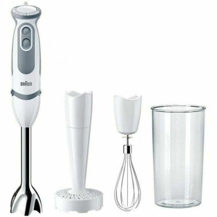 Licuadora - BRAUN - MQ5207WH - 1000 W - 600 ml - Gris/Blanco 8 Licuadora - BRAUN - MQ5207WH - 1000 W - 600 ml - Gris/Blanco 8