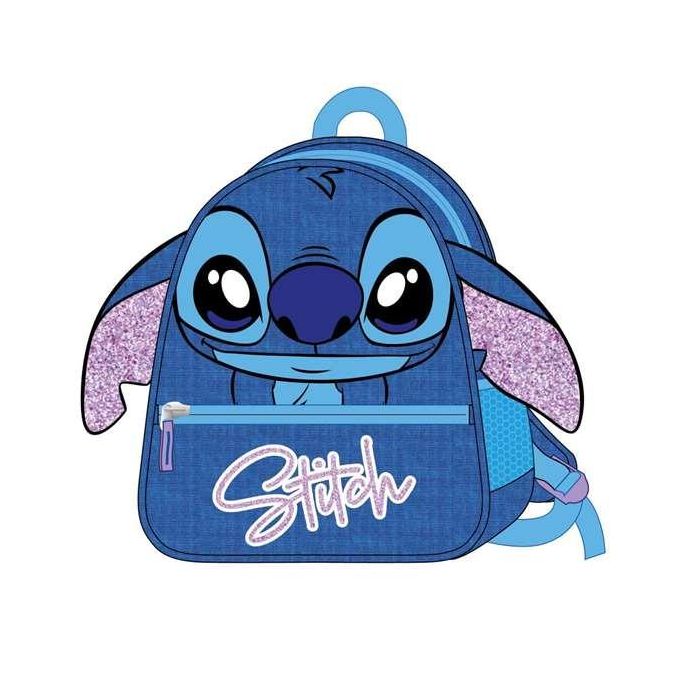 Mochila infantil escolar stitch 15.5 x 30.0 x 1.0 cm