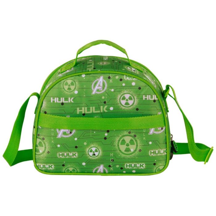 Bolsa Portamerienda 3D Rage Marvel Hulk Verde 2