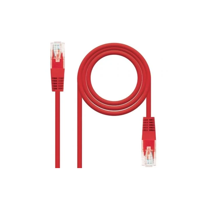 Nano Cable 10.20.0400-L30 Cable de Red RJ45 UTP Cat.6 30cm Rojo