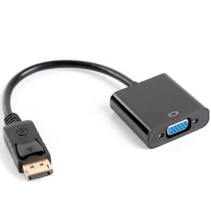 Lanberg Adaptador DisplayPort 1.1 a VGA, 1920x1200px, 20cm, Negro