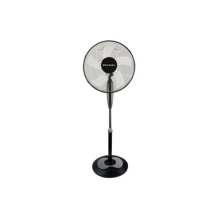 Grunkel FAN-165X NG Ventilador de Pie 50W, 3 Velocidades, 5 Aspas de 40cm (16"), Altura Regulable