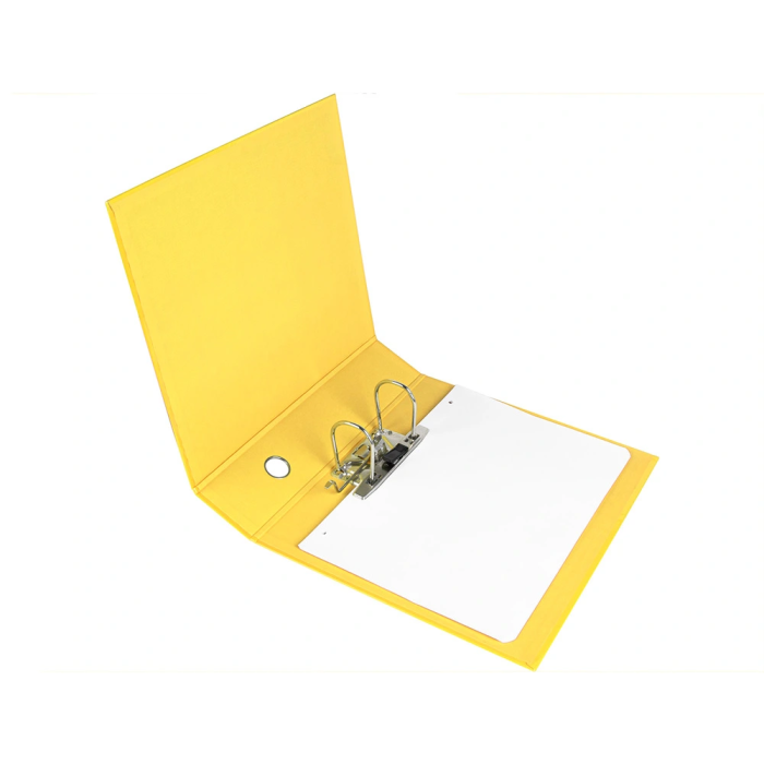 Liderpapel Archivador System Forrado Sin Rado Lomo 80mm Amarillo Compresor Metálico A4 7 Liderpapel Archivador System Forrado Sin Rado Lomo 80mm Amarillo Compresor Metálico A4 7
